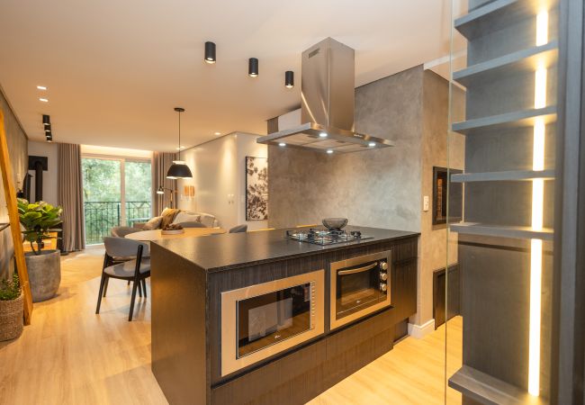 Apartamento en Gramado - NOVO! Loft IMPECÁVEL! Desfrute Gramado como um nativo!