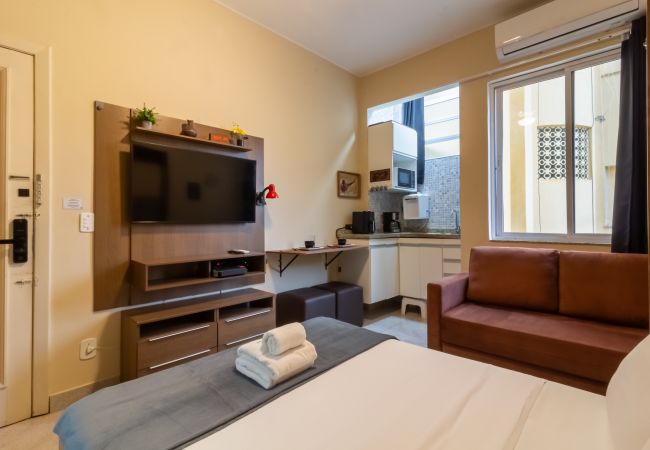 Estudio en Rio de Janeiro - Estudio acogedor en Glória cerca del metro | CM603 
