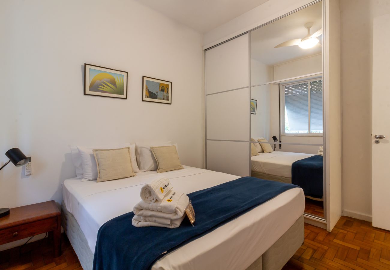 Apartamento en Rio de Janeiro - Refugio en Copacabana, a Minutos del Mar | JC602